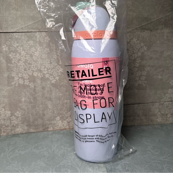 Periwinkle Twinkle Owala 40oz FreeSip Stainless Steel Water Bottle - Picture 3 of 4